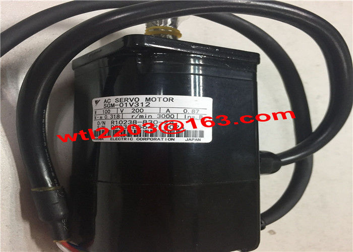 Yaskawa AC Industrial Servo Motor SGM-01V312 100W 200V novo em folha