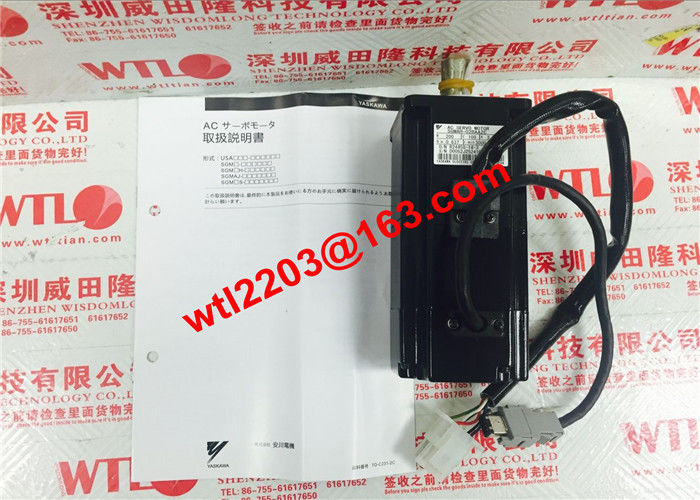 Servo motor industrial SGMAH-02BAA2C 200W 200V da C.A. de Yaskawa BRANDNEW
