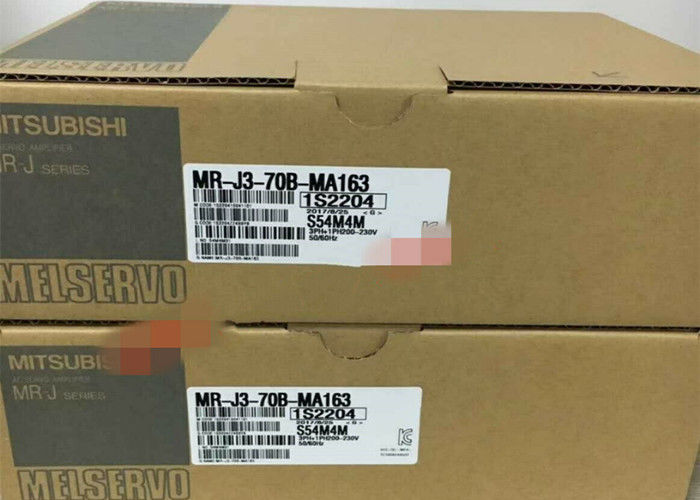 amplificador industrial da movimentação MR-J3-70B-MA163 3.8A 200V 3PH do servo motor de 750W Mitsubishi
