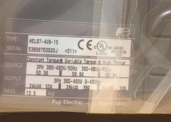 Peças elétricas 3PH 380-480V 50-60Hz do elevador do inversor HELG7-4V9-15 Hitachi de Fuji NOVAS no estoque