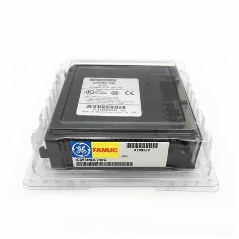 GE   IC693MDL740 é um módulo 12/24 de positivo do módulo de saída 740 da C.C. da lógica 12/24 de volt de C.C.