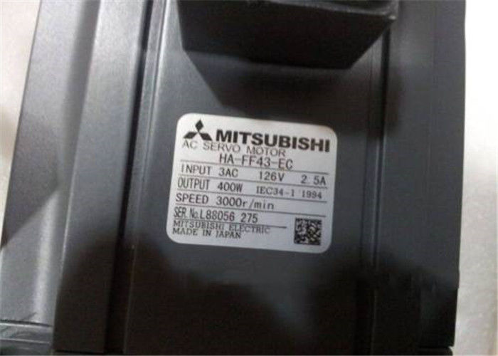 Servo motor HA-FF43-EC 400W 126V 2.5A 3000r/min da C.A. de Mitsubishi MELSERVO