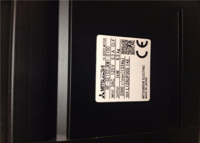 Mitsubishi 2000r/min 1KW AC Servomotor HF-SE102JKW1-S100 NOVO em estoque