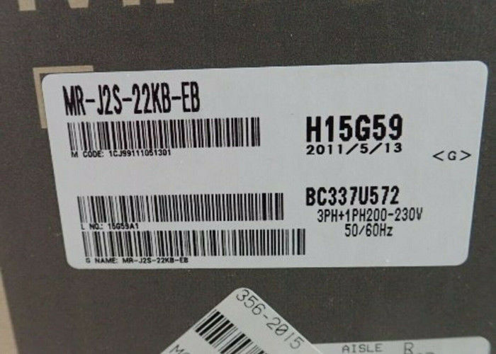 MITSUBISHI Industrial AC SERVO DRIVE MR-J2S-22KB-EB 22KW MR-J Servo Amplificador 400V NOVO