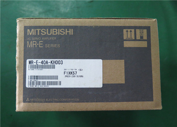 400W 230VAC Servo Amplificador Mitsubishi MR-E-40A-KH003 Motor industrial de 3 fases Novo