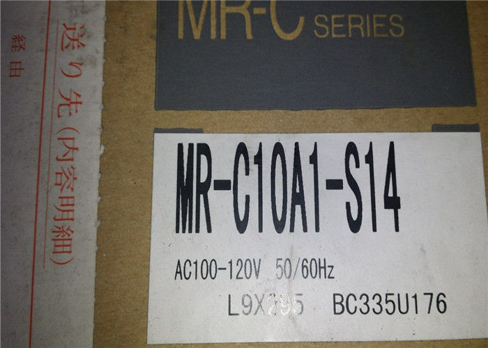 Mitsubishi Industrial Motor Drive MR-C10A1-S14 AC Servo Amplificador 100W, 200-230V, 0.85A