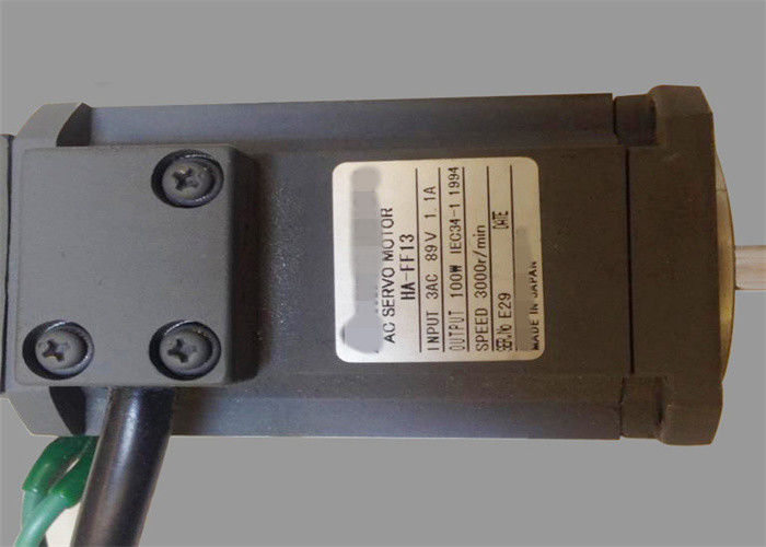 Mitsubishi 100W AC SERVO MOTOR HA-FF13 Entrada 3AC 89V 1.1A Novo em estoque