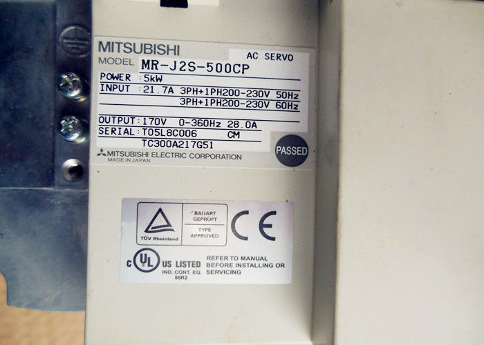 Mitsubishi MR-J Série AC Servo Amplificador MR-J2S-500CP 5KW Acionamentos de Controle Industrial