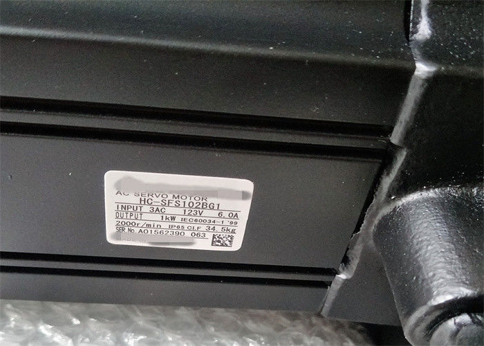 JAPÃO MITSUBISHI Industrial Control Servo HC-SFS102BG1 AC Servo Motor 2000min/r,1KWJAPÃO MITSUBISHI Industrial Control S