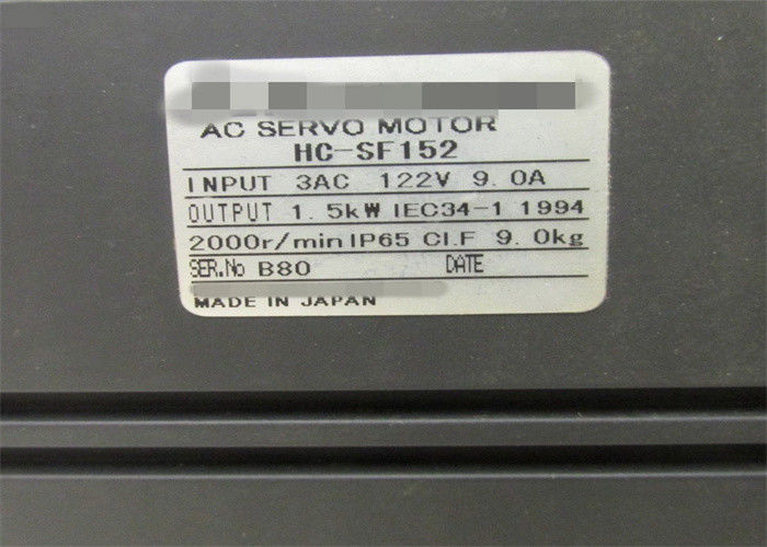 1.5Kw 3 Fase Servomotor, MITSUBISHI AC Forte Servomotor HC-SF152 HC-SF152K