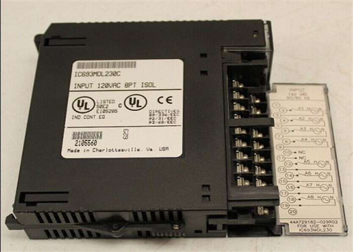 GE FANUC IC693MDL731 módulo de saída discreto taxa de digitalização típica 0,22 ms por 1k de lógica