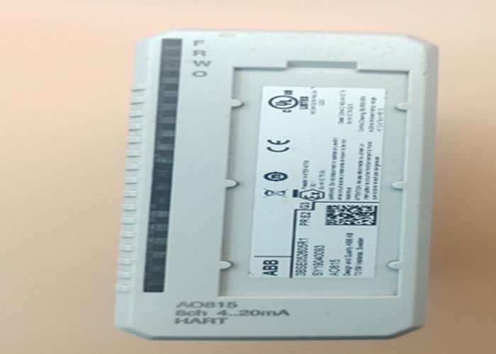 ABB AO815 3BSE052605R1 Saída analógica 1 × 8 Ch Com Hart S800 módulo de entrada e saída