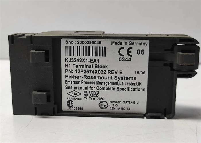 Emerson Brand New KJ3242X1-EA1 Módulo I O Digital Caixinha Original