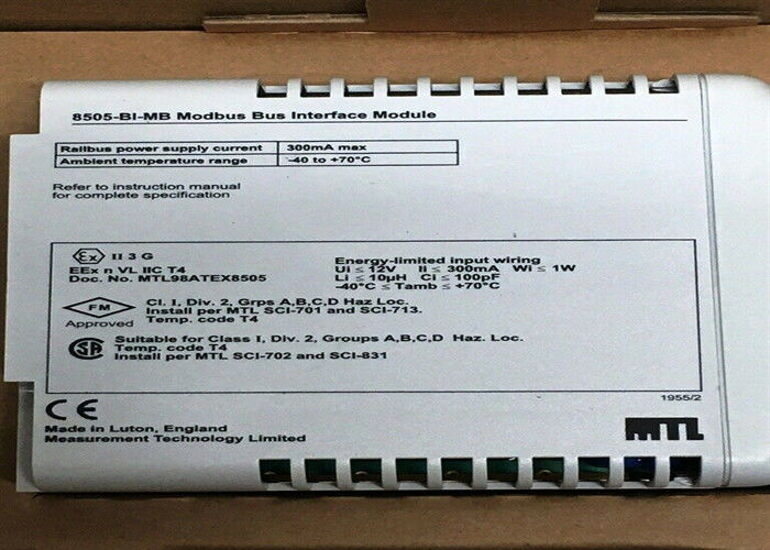 Emerson 8505-BI-MB Modulo de alimentação 300MA Novo em caixa