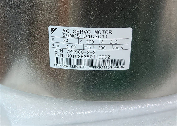 SGMCS-04C3C11 Yaskawa Novo AC Servo Motor Na Caixa Original