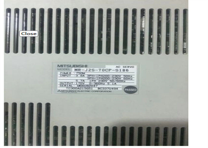 200-230 VAC Frequência Industrial Servo Drives com e 400W Potência MPN Não se aplica