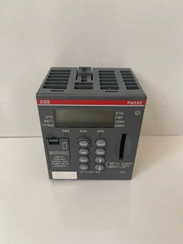 24V ABB PM592-ETH Módulo de processador digital IO Nova caixa original