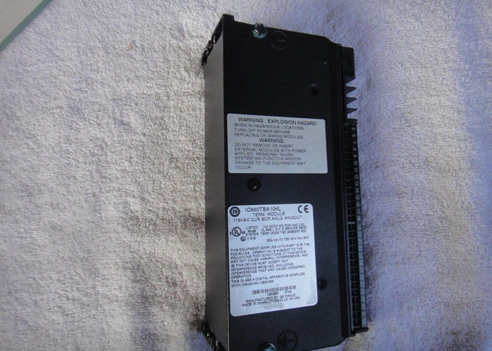 O conjunto de terminais IC660TBA104 é um terminal GE Fanuc com 4 entradas e 2 circuitos de saída