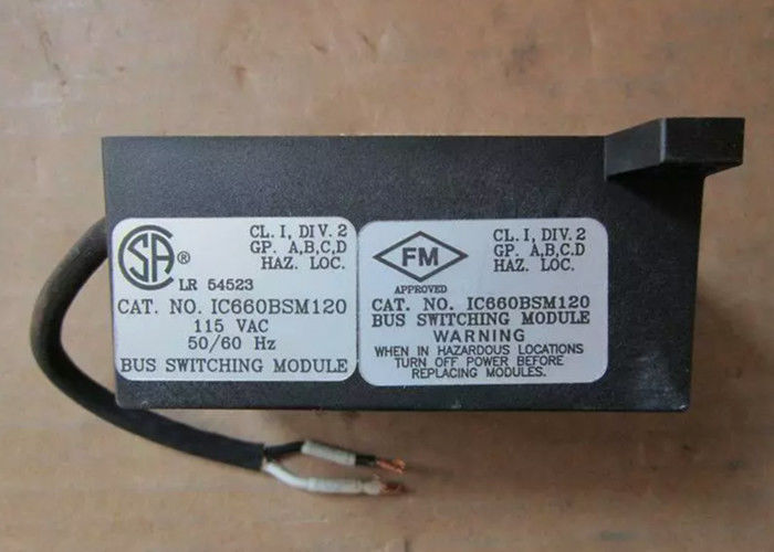 O IC660BSM120 é um módulo de comutação de ônibus do sistema de I/O Genius usado para ligar dispositivos de I/O