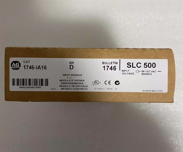 Allen-Bradley 1746-IA16 SLC 500 Modulo de entrada digital AC de 16 canais, série D